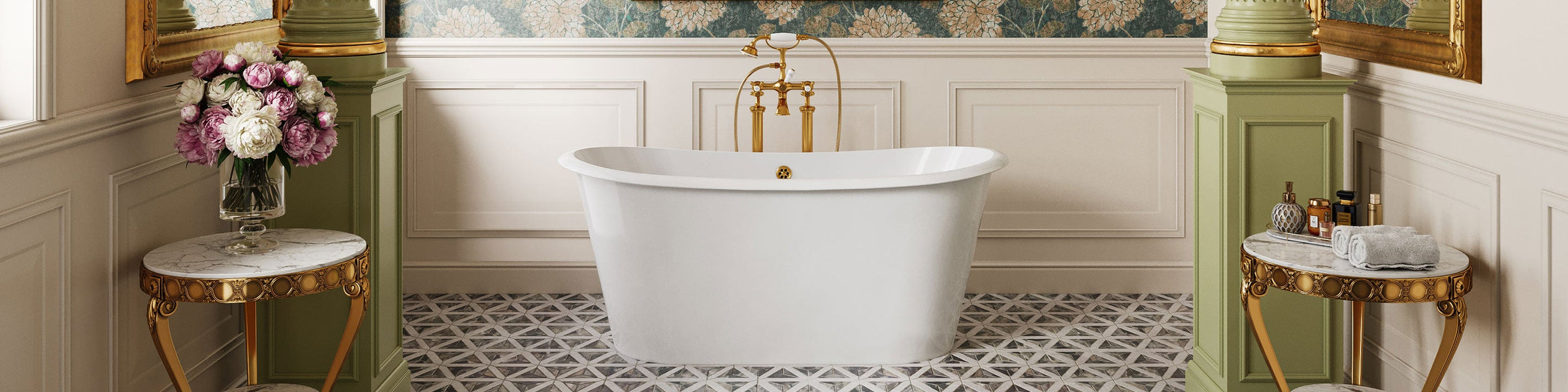 MAIDSTONE | DXV Cast Iron Bathtubs