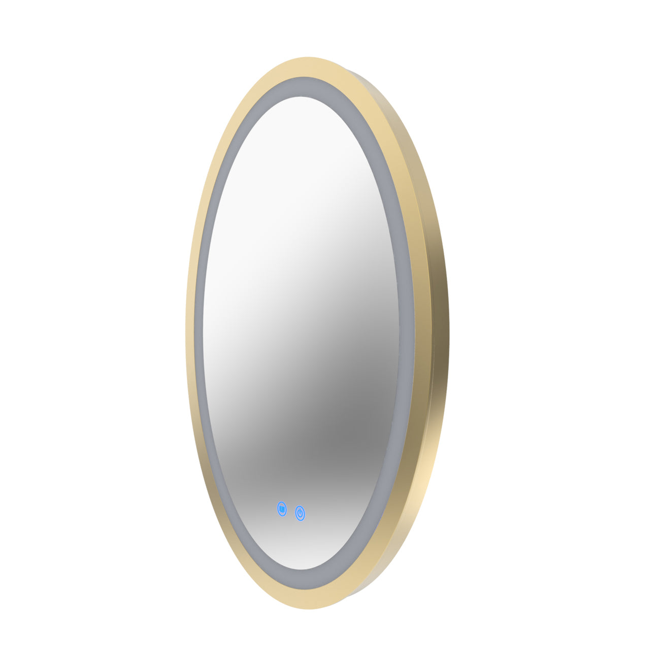 Aydin20 by 28 Inch Oval Lighted Mirror with Anti-Fog | Alternative Image 07 | finish:Glass