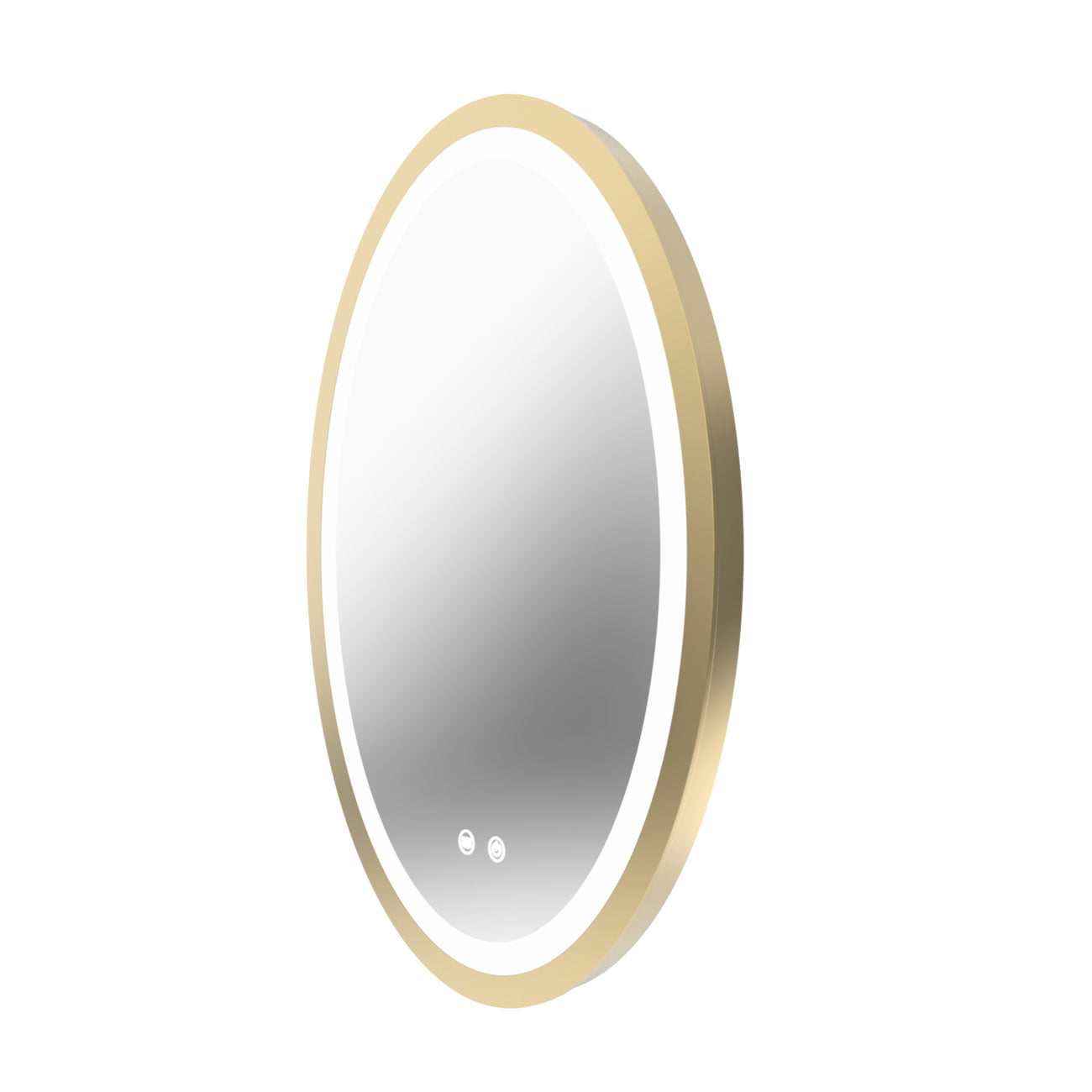 Aydin20 by 28 Inch Oval Lighted Mirror with Anti-Fog | Alternative Image 08 | finish:Glass