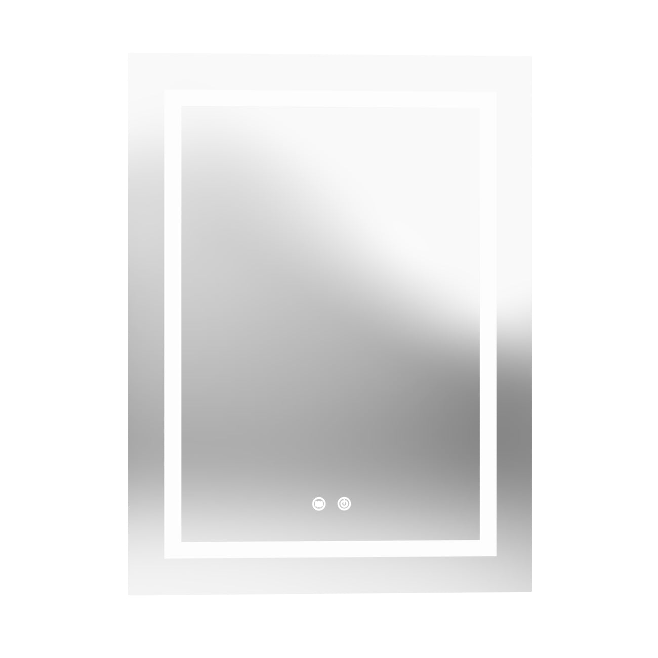 Orionis 24 by 32 Inch Rectangle Lighted Mirror with Anti-Fog | Alternative Image 06