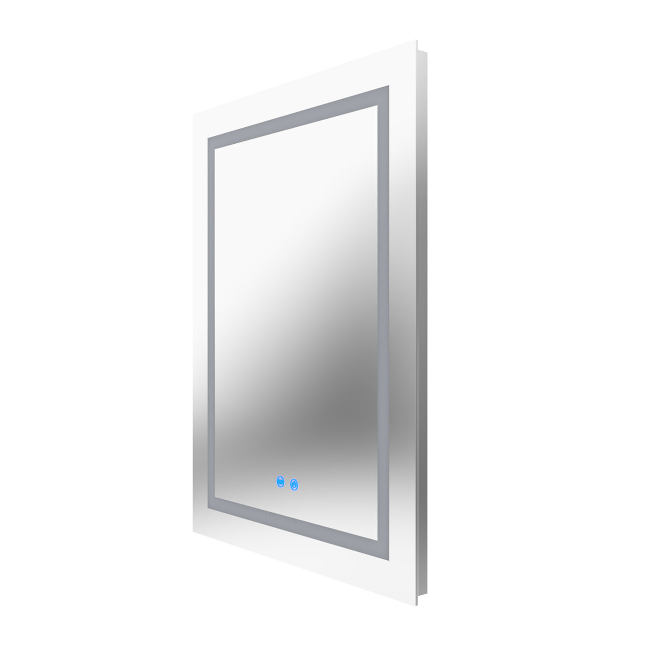 Orionis 24 by 32 Inch Rectangle Lighted Mirror with Anti-Fog | Alternative Image 07