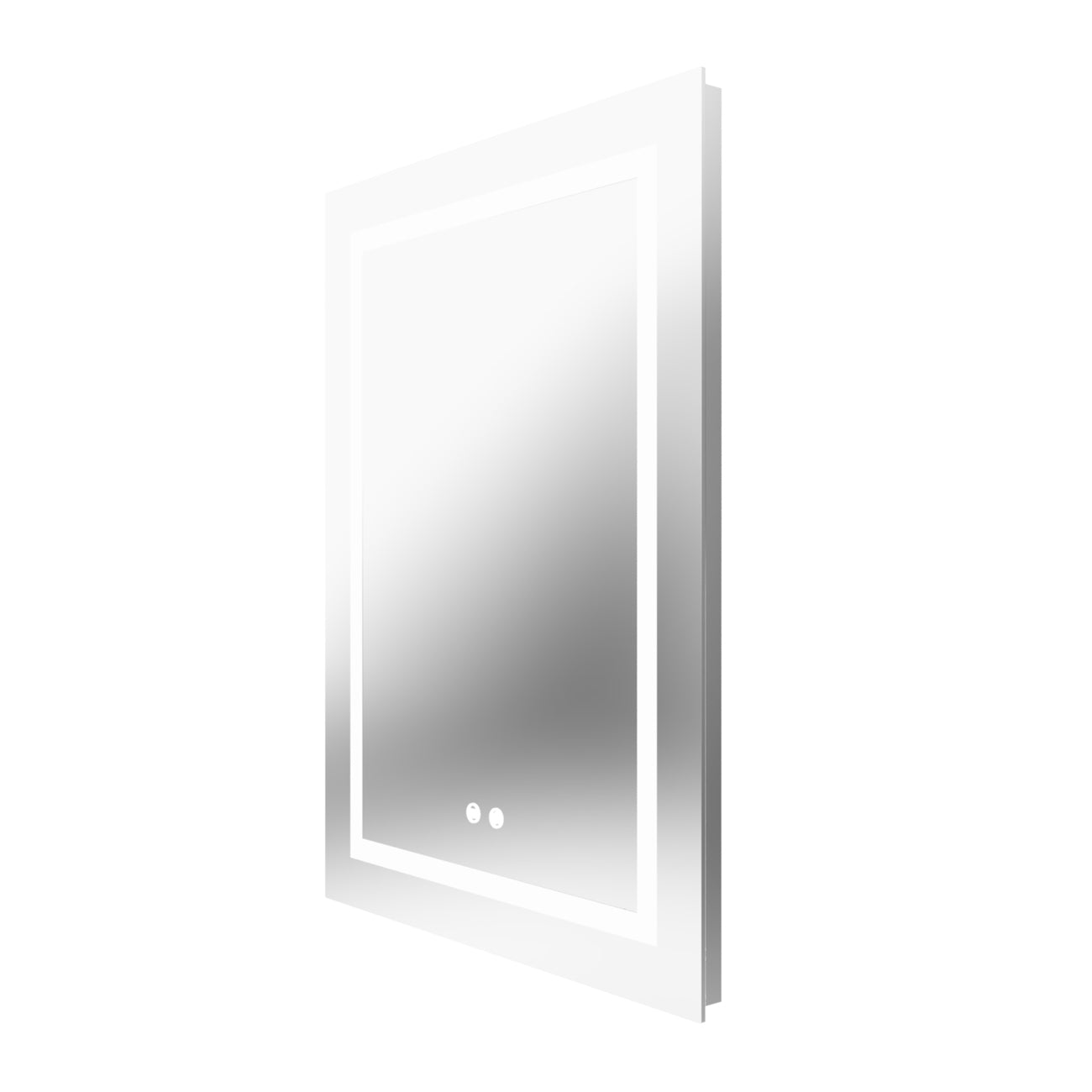Orionis 24 by 32 Inch Rectangle Lighted Mirror with Anti-Fog | Alternative Image 08