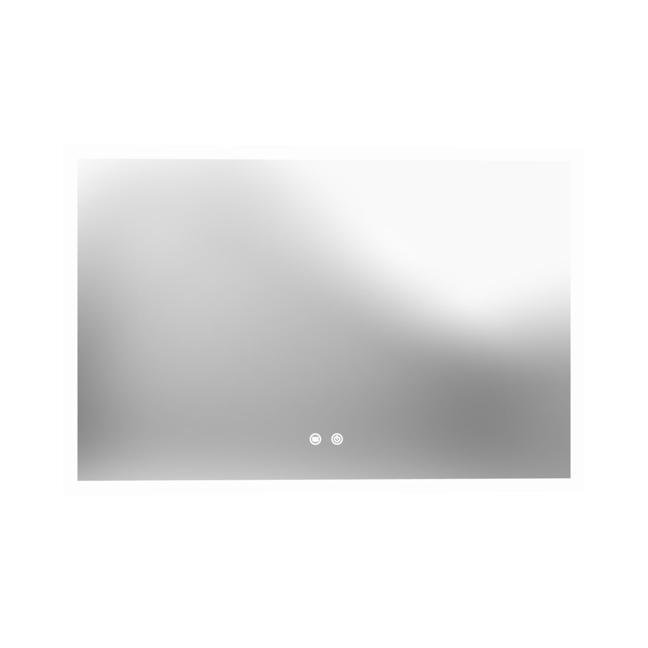 Orionis 36 by 24 Inch Rectangle Lighted Mirror with Anti-Fog | Alternative Image 06