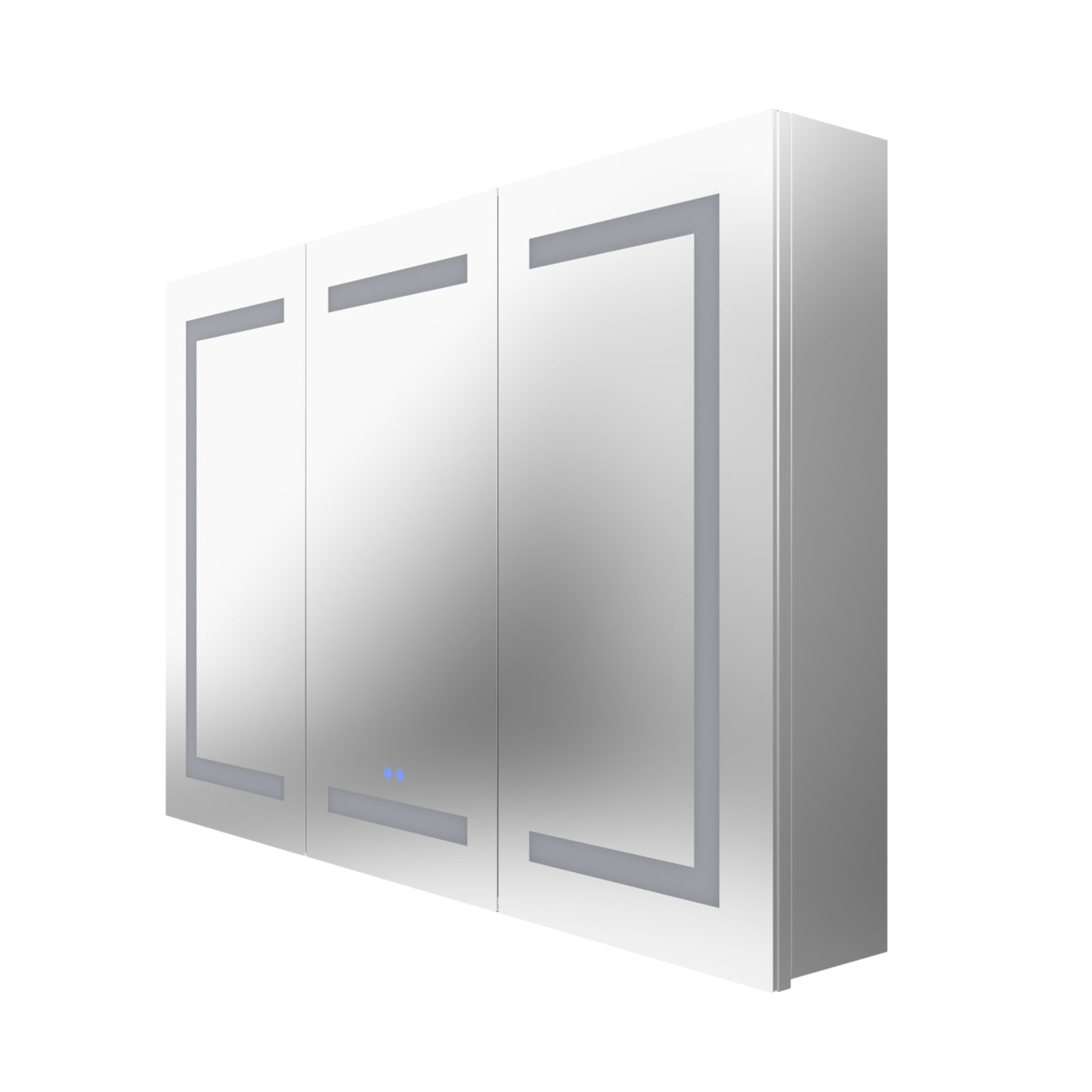 Breccan 36 x 24 Inch Triple Door LED Medicine Cabinet | Alternative Image 03