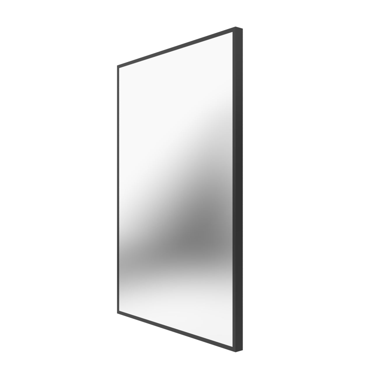 Eria 24 by 36 Inch Rectangle Mirror - Matte Black Frame | Alternative Image 04 | finish:Matte Black