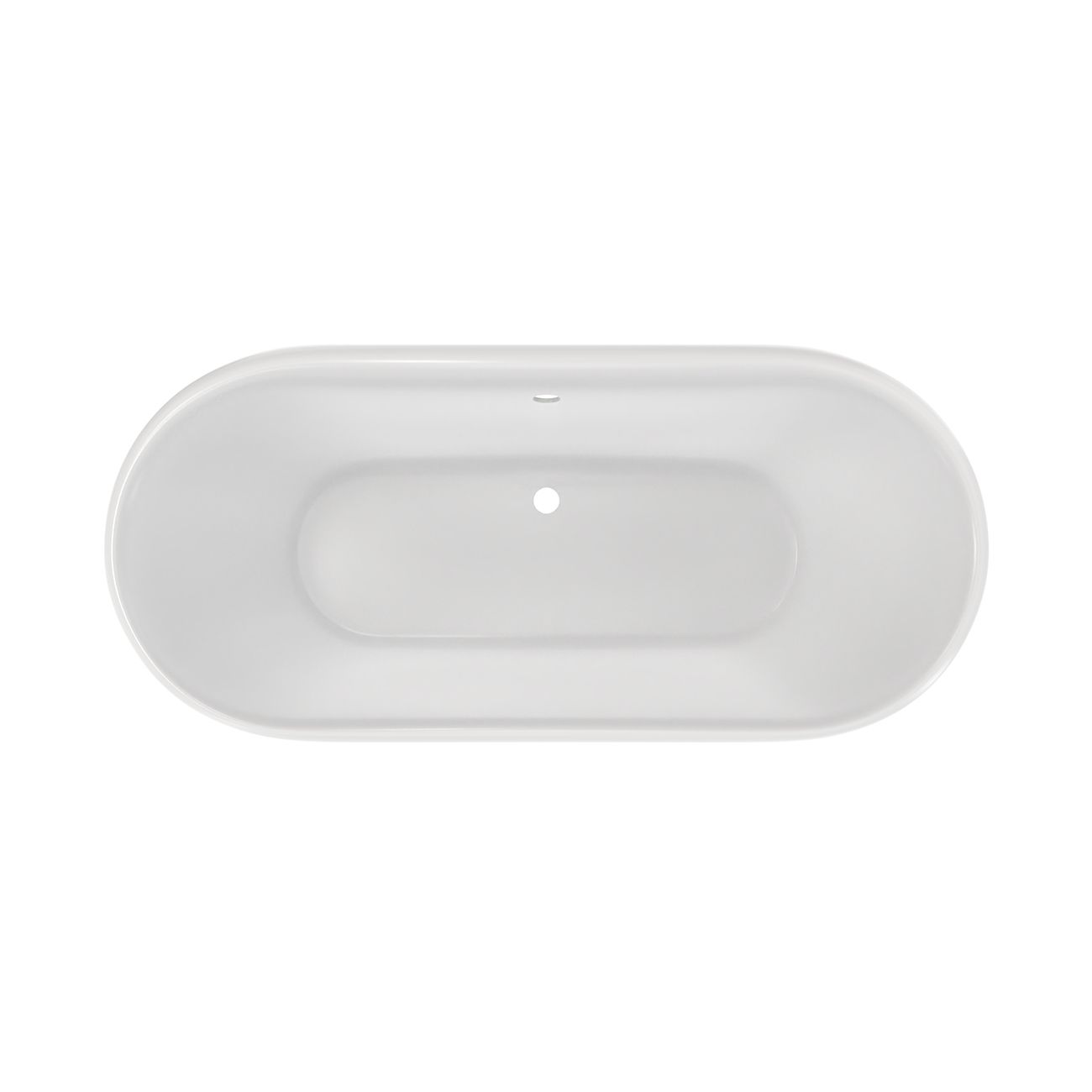 Paloma 72 Inch Cast Iron Double Ended Clawfoot Tub - No Faucet Drillings | Alternative Image 02 | length:72 | foot finish:Restful