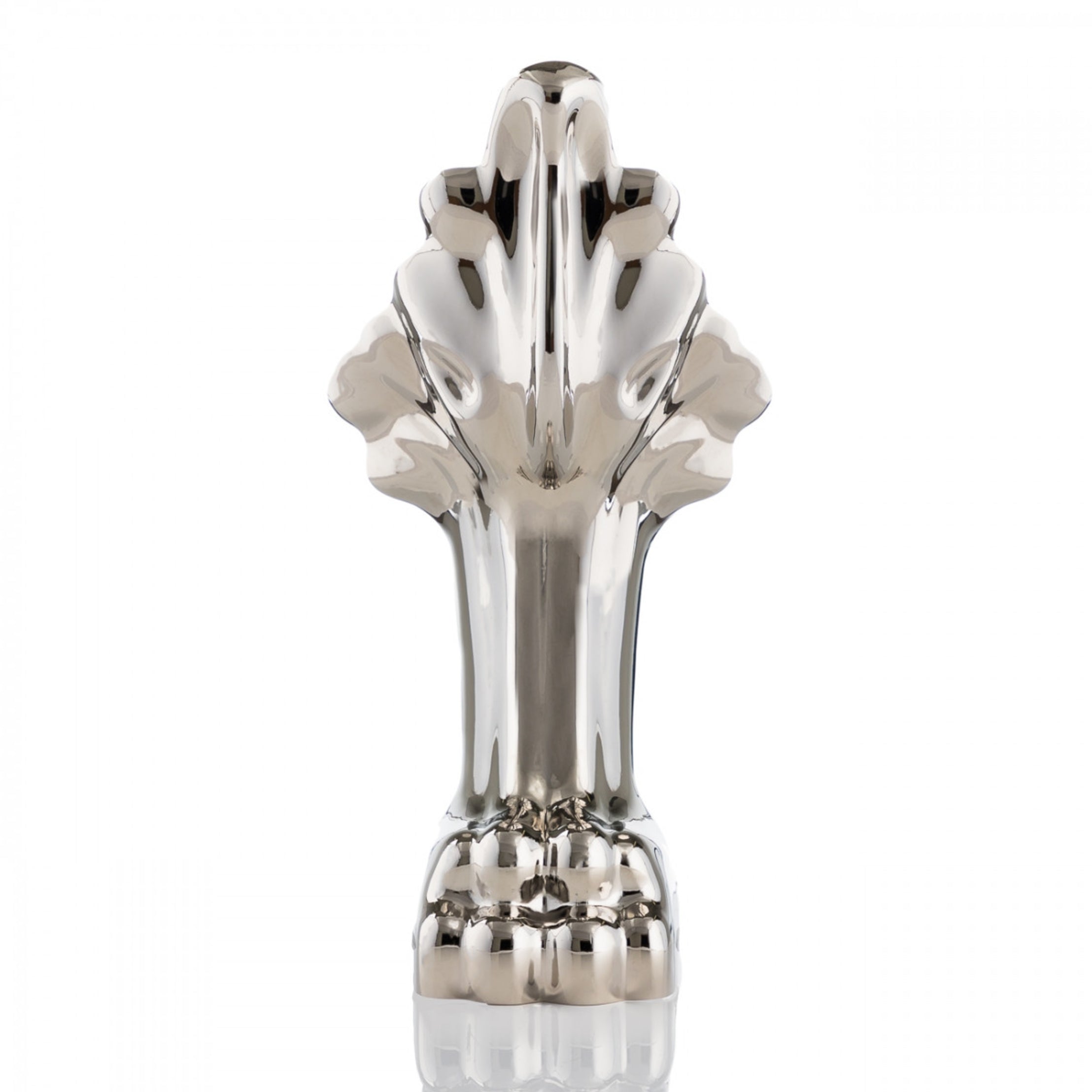 Hawke II 57-Inch Acrylic Slipper Clawfoot Tub - Rim Faucet Drillings - Lions Paw Feet | Alternative Image 06 | length:57 | faucet centers:7" | foot finish:Polished Nickel