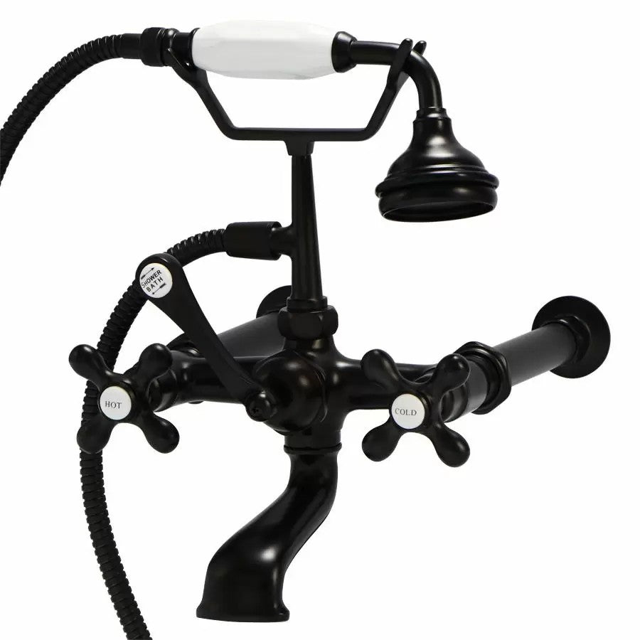 Wall Mount English Telephone Faucet - Classic Spout | Alternative Image 01 | finish:Oil Rubbed Bronze