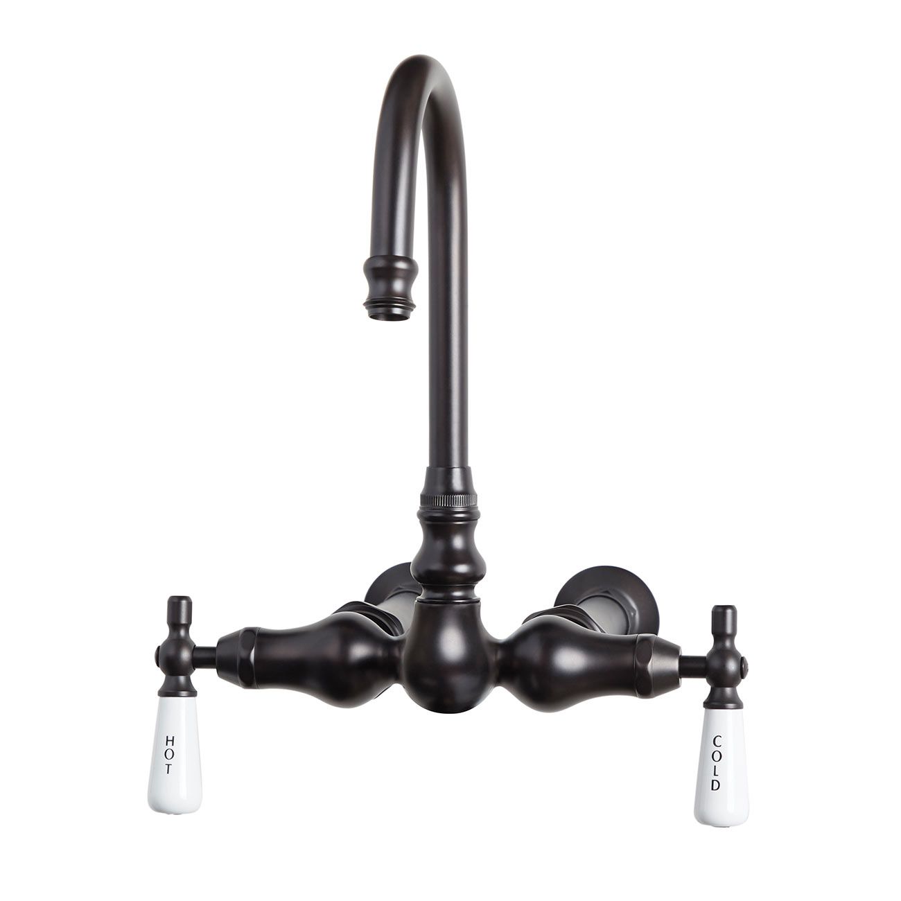Wall Mount Faucet - Gooseneck Spout | Alternative Image 01 | finish:Oil Rubbed Bronze