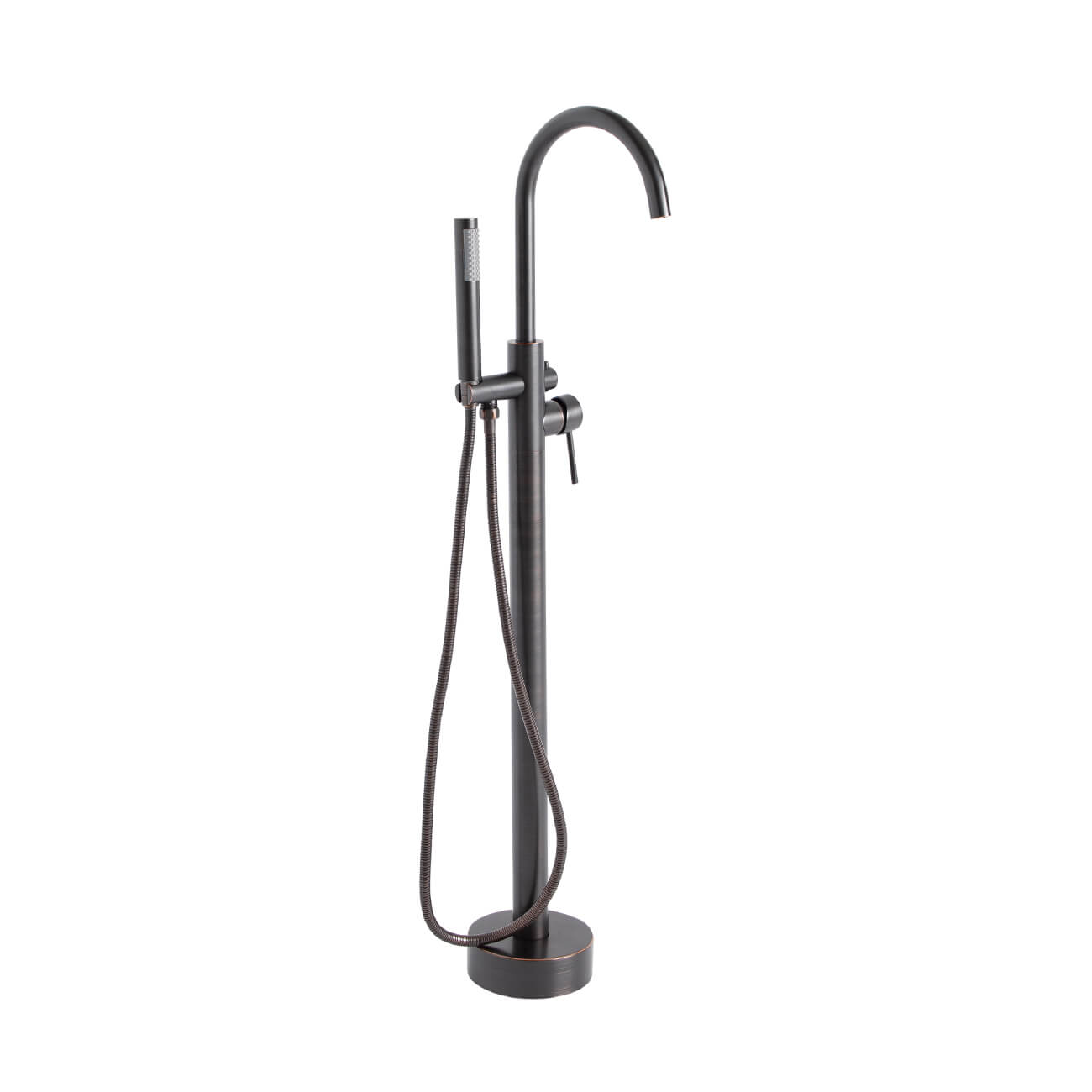 Contemporary Freestanding Tub Faucet - Oil Rubbed Bronze | Alternative Image 01 | finish:Oil Rubbed Bronze