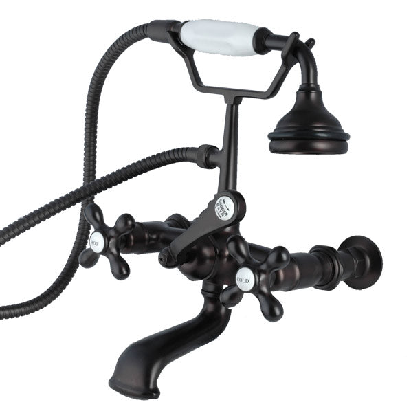 Wall Mount English Telephone Faucet - Classic Spout | Alternative Image 01 | finish:Chrome