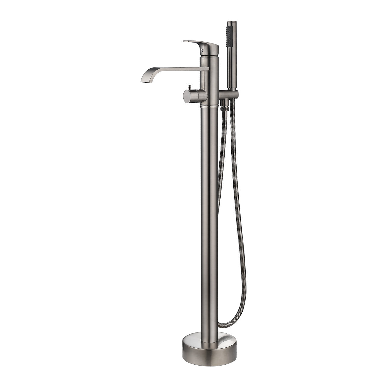 High Flow Freestanding Faucet - Brushed Nickel | Alternative Image 01 | finish:Brushed Nickel