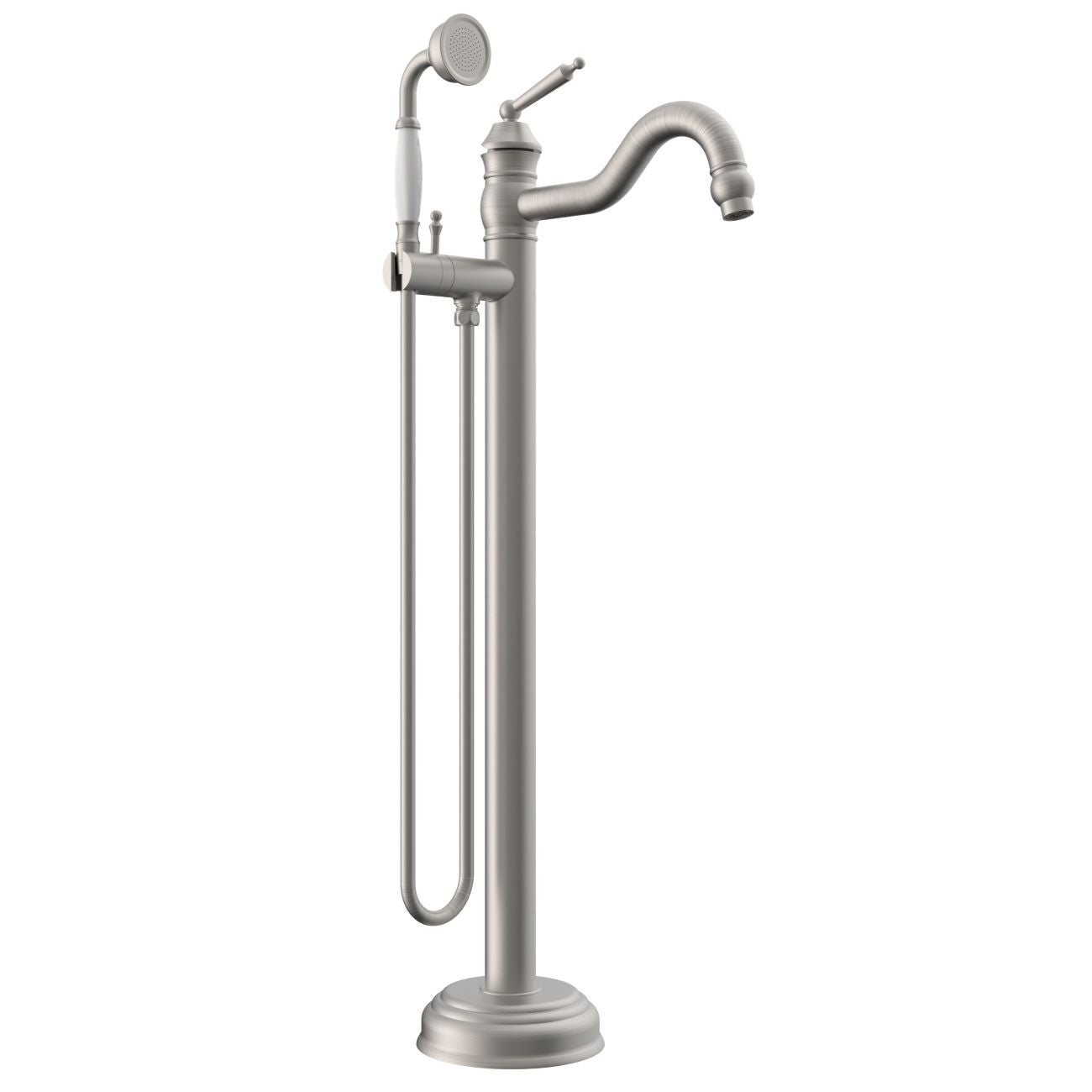 Traditional High Flow Freestanding Tub Faucet | Alternative Image 03 | finish:Matte Black