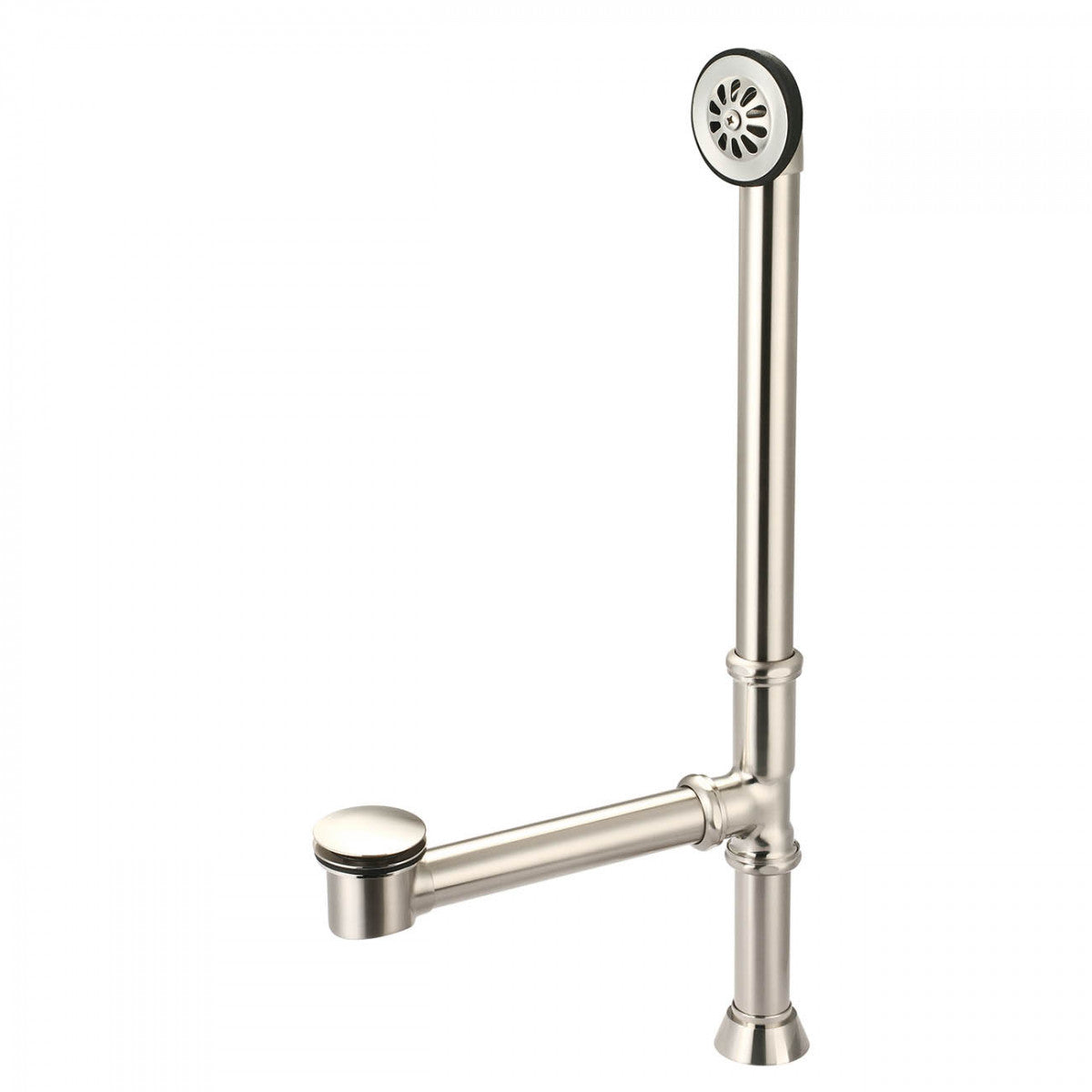 Toe Tapper Pop-Up Clawfoot Tub Drain | Alternative Image 02 | finish:Polished Nickel
