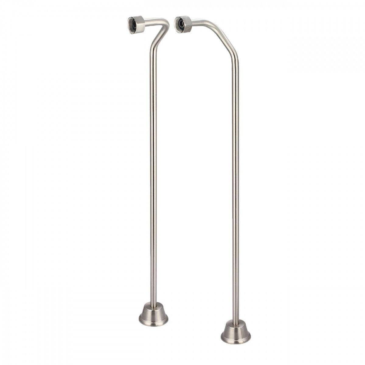 Double Offset Supply Lines - Vibrant Brushed Nickel | Alternative Image 01 | finish:Brushed Nickel