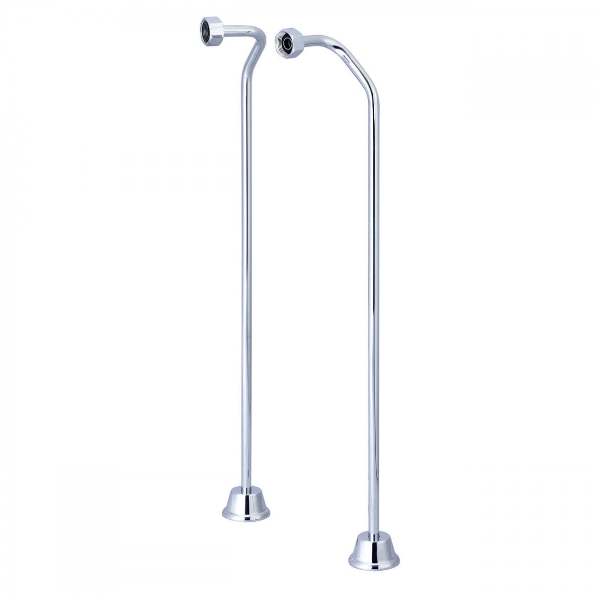 Double Offset Supply Lines - Chrome | Alternative Image 01 | finish:Chrome