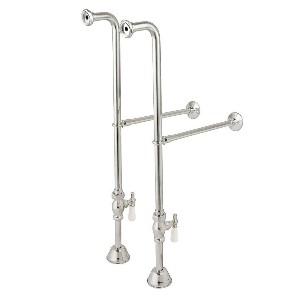 Freestanding Supply Lines - Polished Nickel | Alternative Image 01 | finish:Polished Nickel