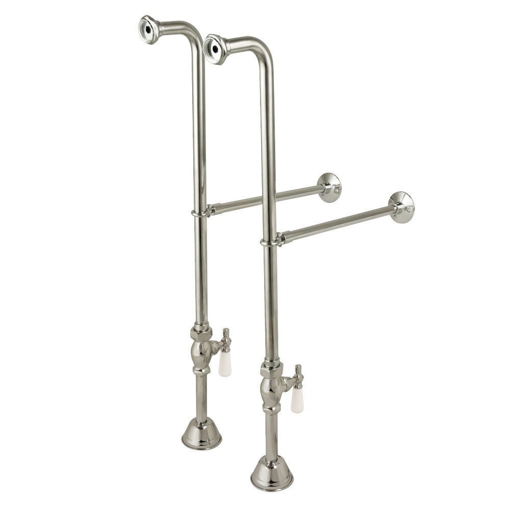Freestanding Supply Lines - Brushed Nickel | Alternative Image 01 | finish:Brushed Nickel
