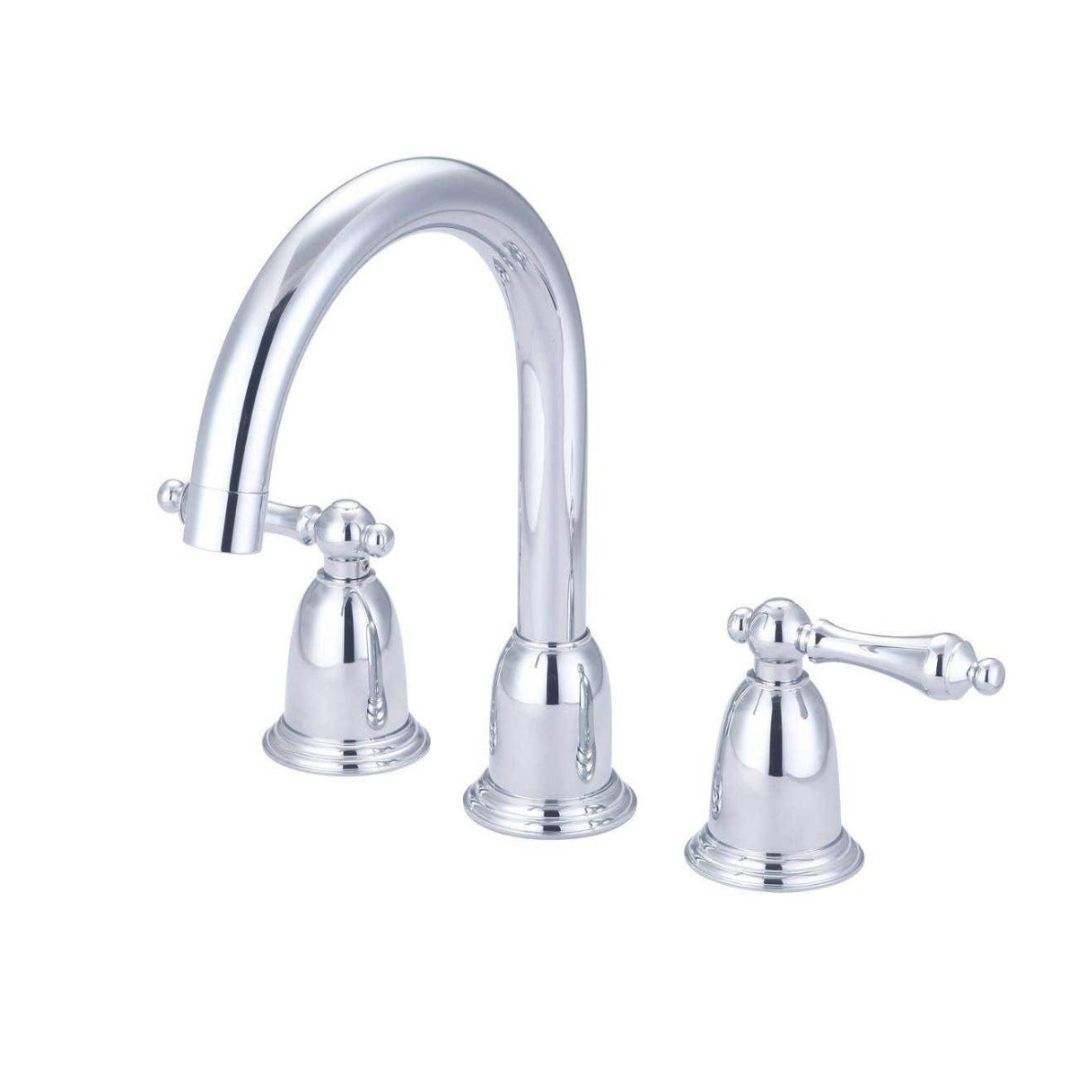 Widepread Bathroom Sink Faucet - Metal Lever Handles - Matte Black | Alternative Image 02 | finish:Oil Rubbed Bronze