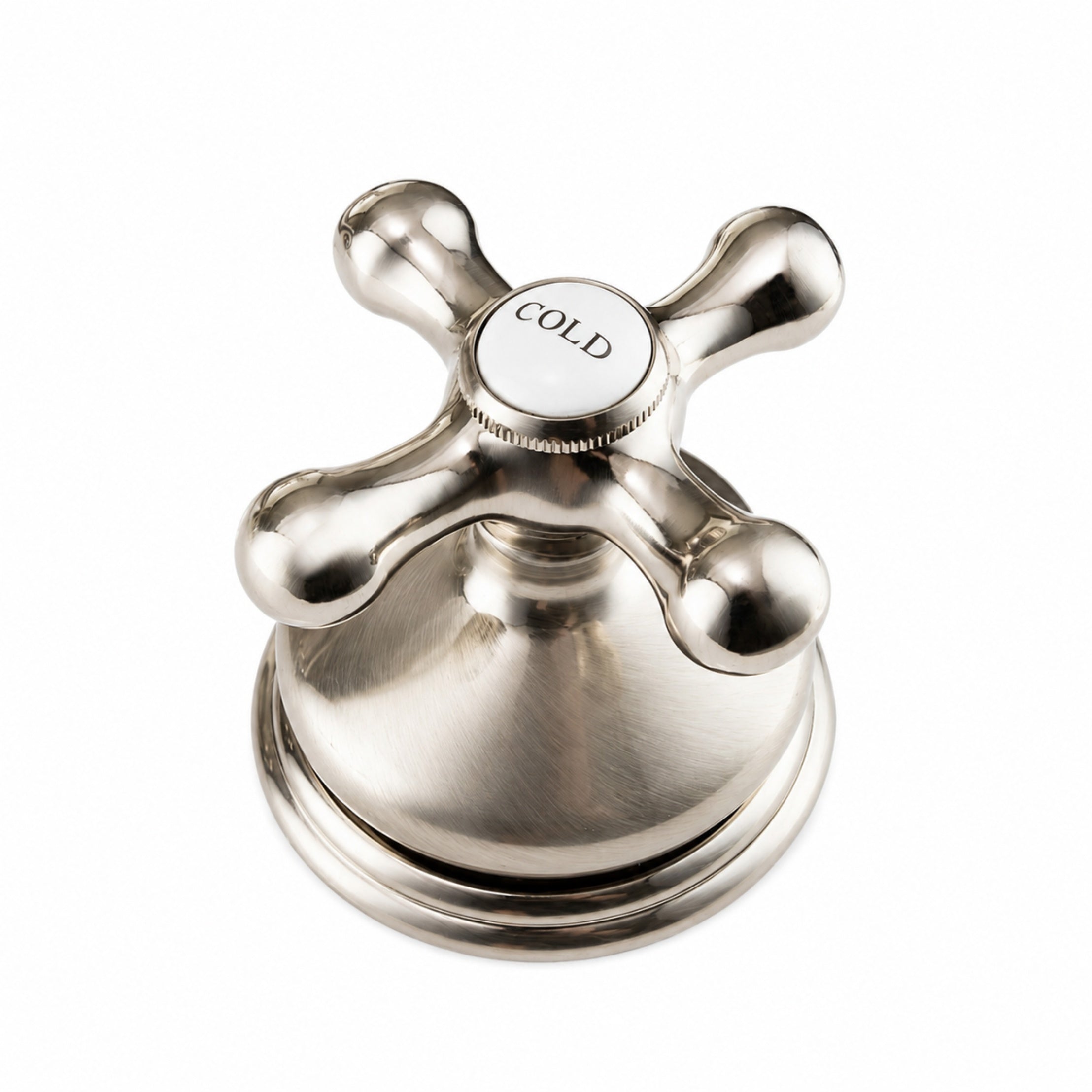 Camilla Widespread Bathroom Sink Faucet - Metal Cross Handles - Brushed Nickel | Alternative Image 03 | finish:Brushed Nickel