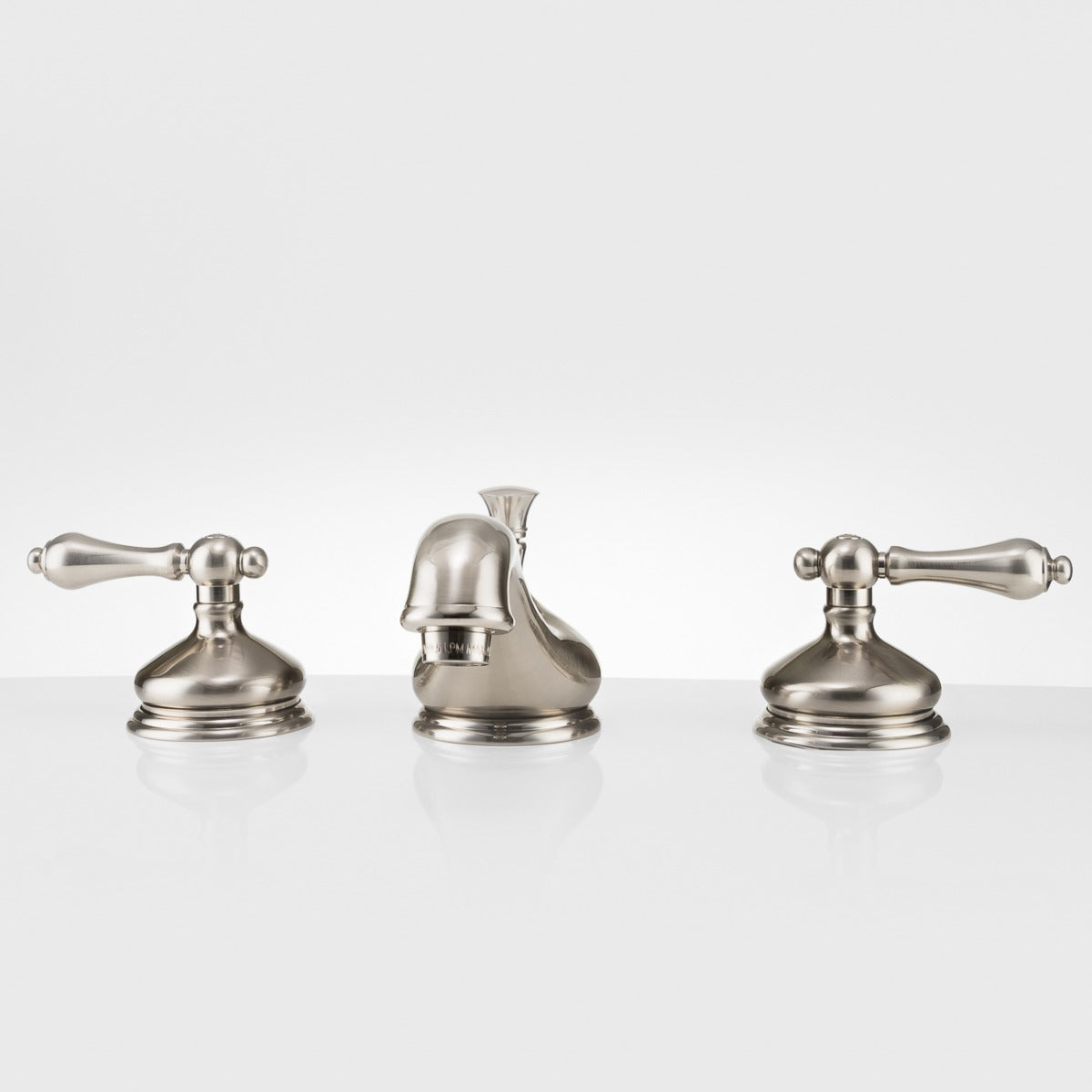 Camilla Widespread Bathroom Sink Faucet - Metal Lever Handles - Brushed Nickel | Alternative Image 01 | finish:Brushed Nickel