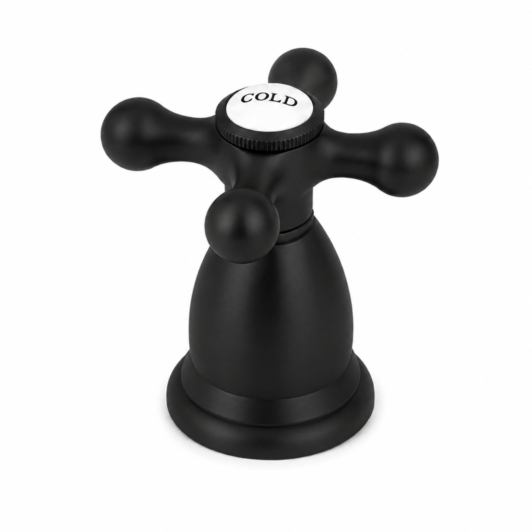 Ashford Widespread Bathroom Sink Faucet - Metal Cross Handles - Matte Black | Alternative Image 02 | finish:Matte Black