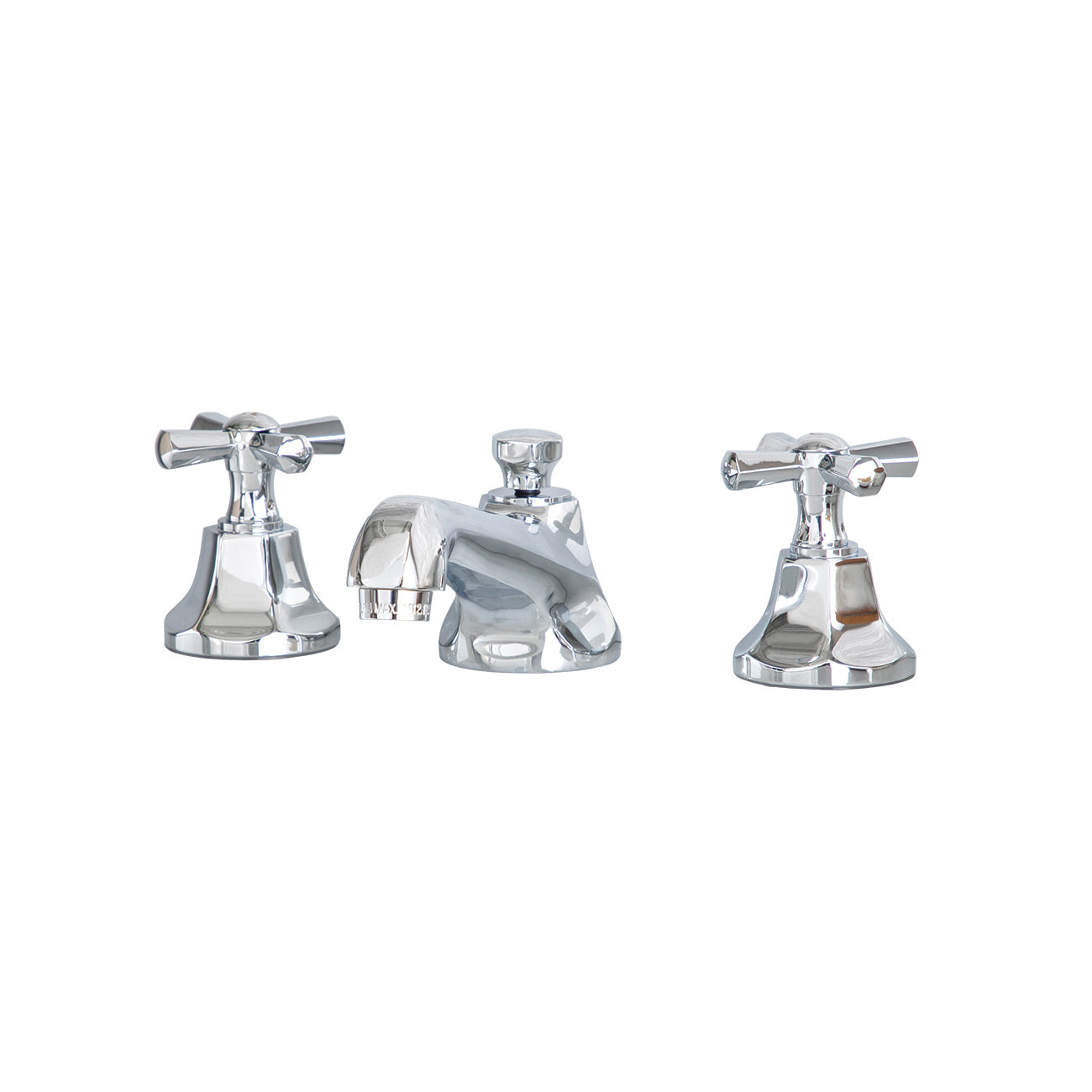 Nouveau Deco Widespread Bathroom Sink Faucet | Alternative Image 01 | finish:Brushed Nickel