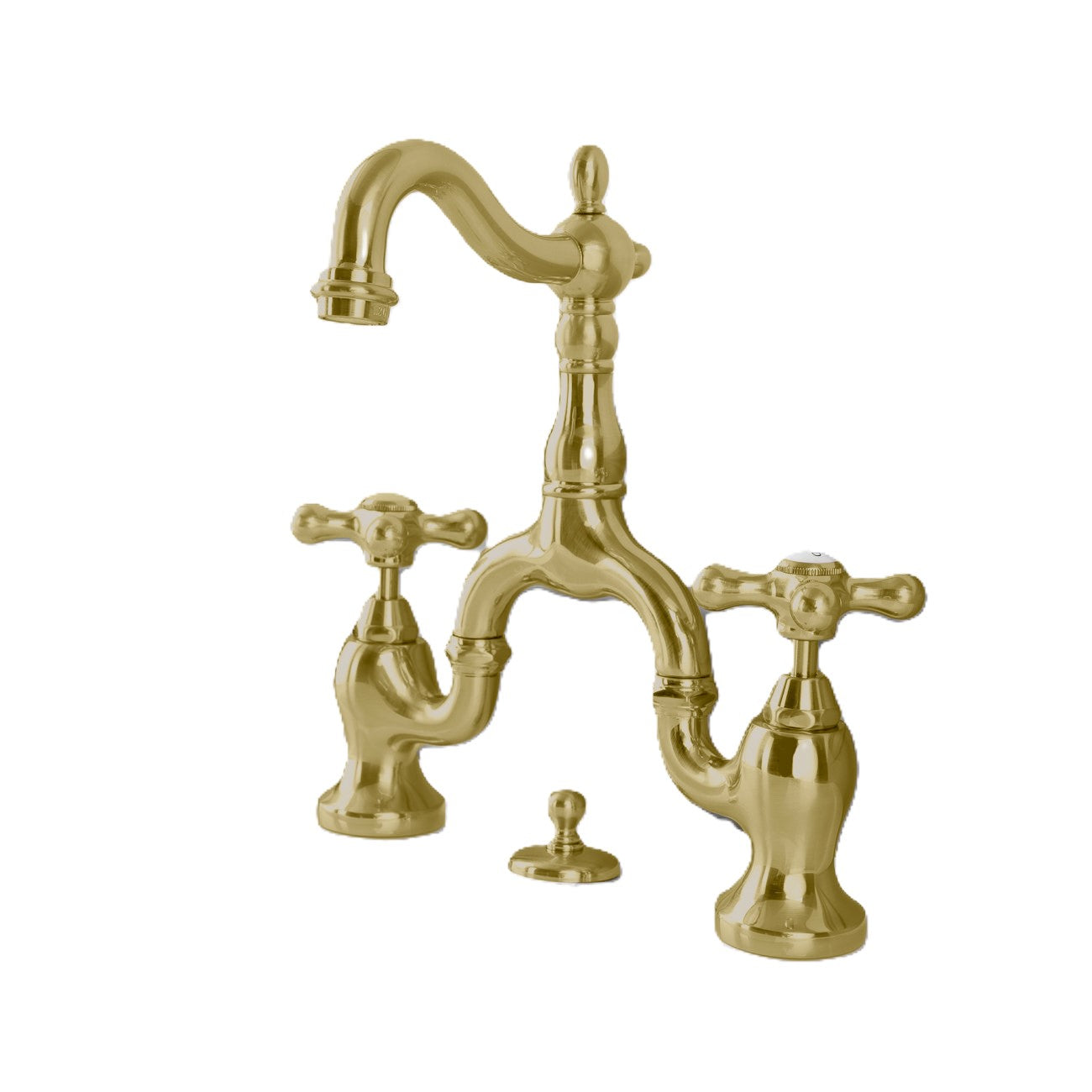 Bellmont Bridge Bathroom Sink Faucet - Metal Cross Handles - Oil Rubbed Bronze | Alternative Image 03 | finish:Oil Rubbed Bronze