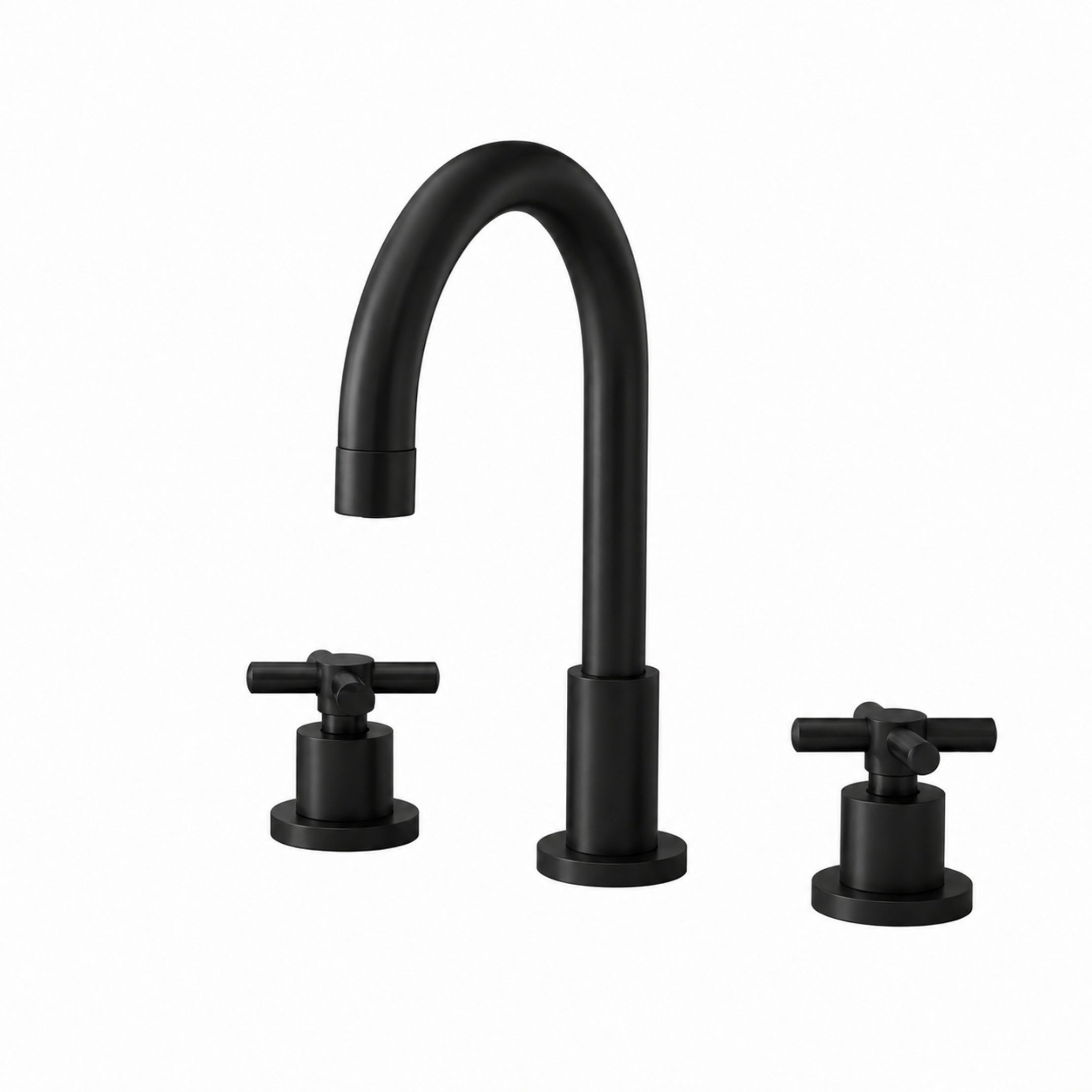 Cyprus Widespread Bathroom Sink Faucet-Matte Black | Alternative Image 01 | finish:Matte Black