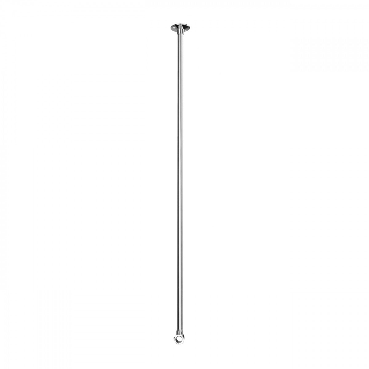 36" High Ceiling Support Brace - Chrome | Alternative Image 01 | length:36 | finish:Chrome