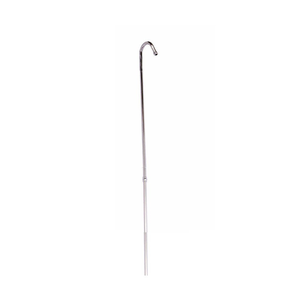 Shower Riser Pipe with Support Braces - Chrome | Alternative Image 01 | finish:Chrome