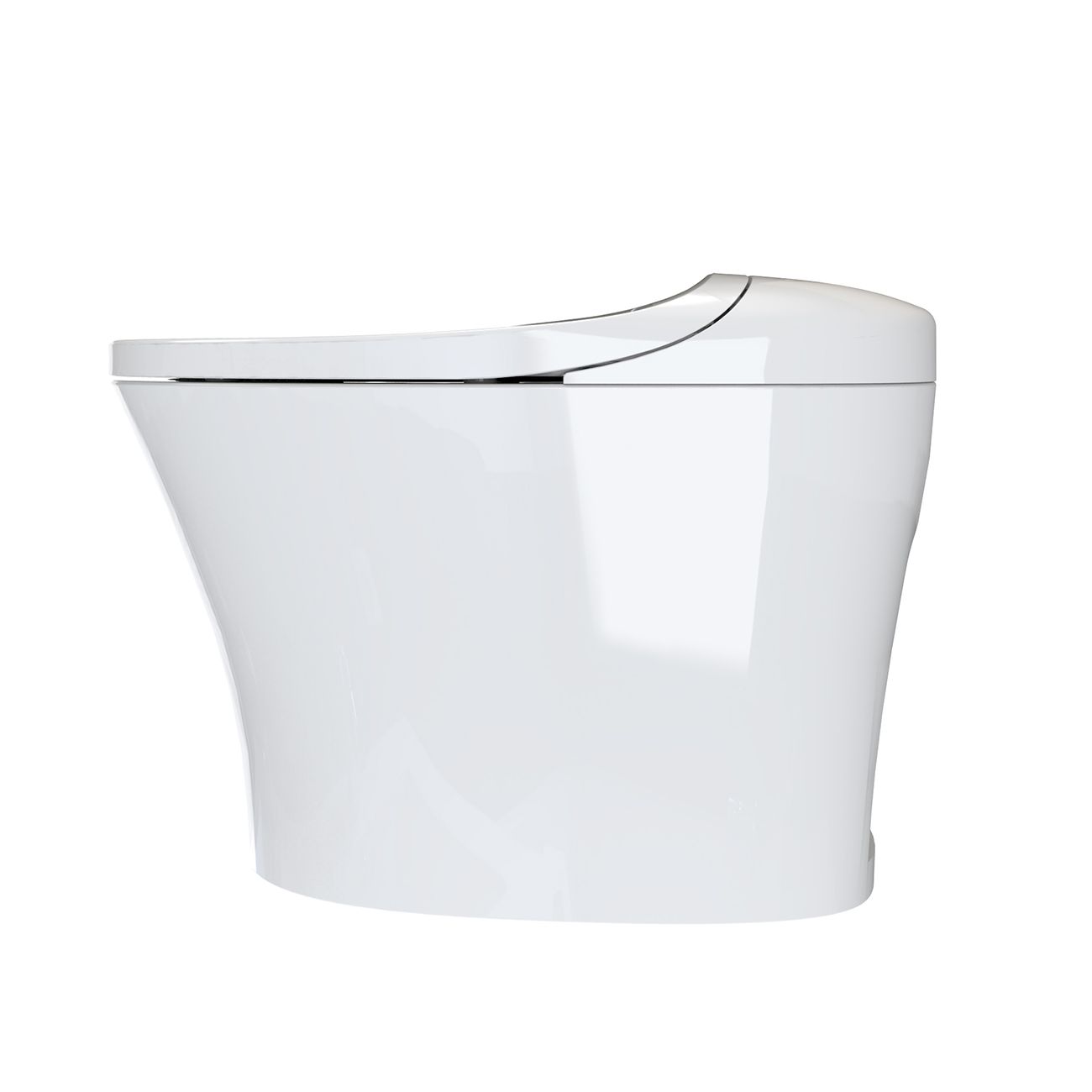 Heated Seat Kick Flush Smart Toilet Bidet Combo | Alternative Image 02