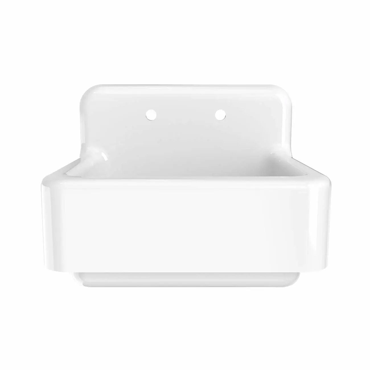 25" Cast Iron High Back Sink | Alternative Image 02