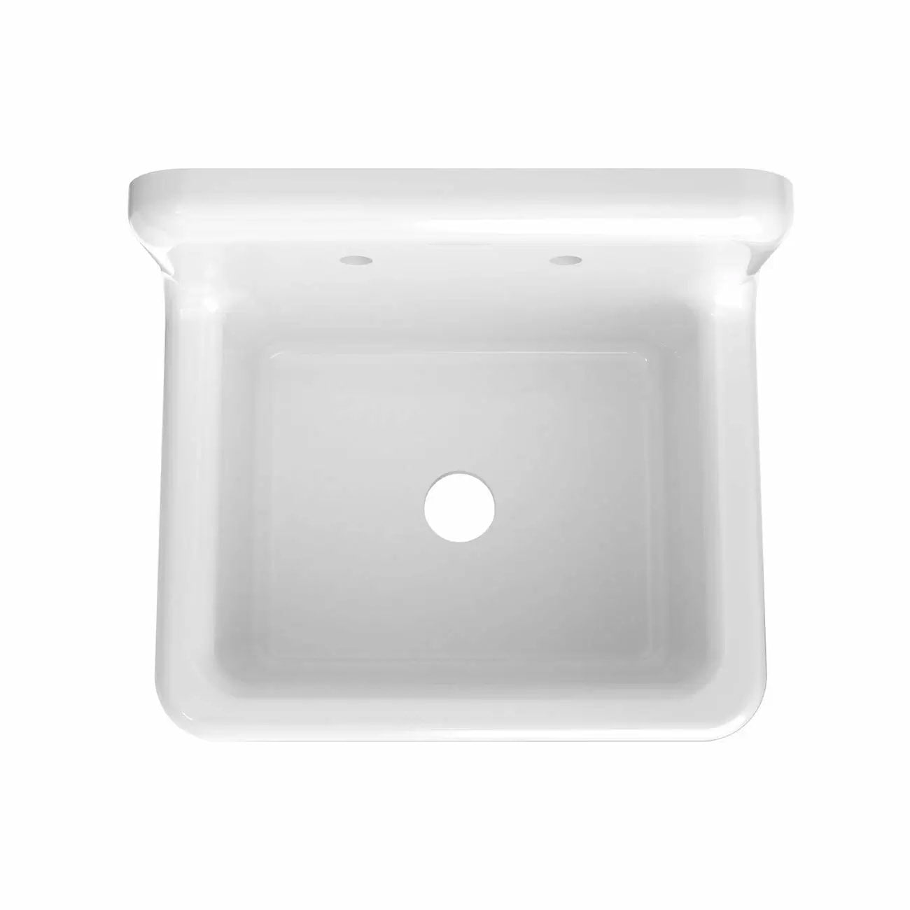 25" Cast Iron High Back Sink | Alternative Image 05