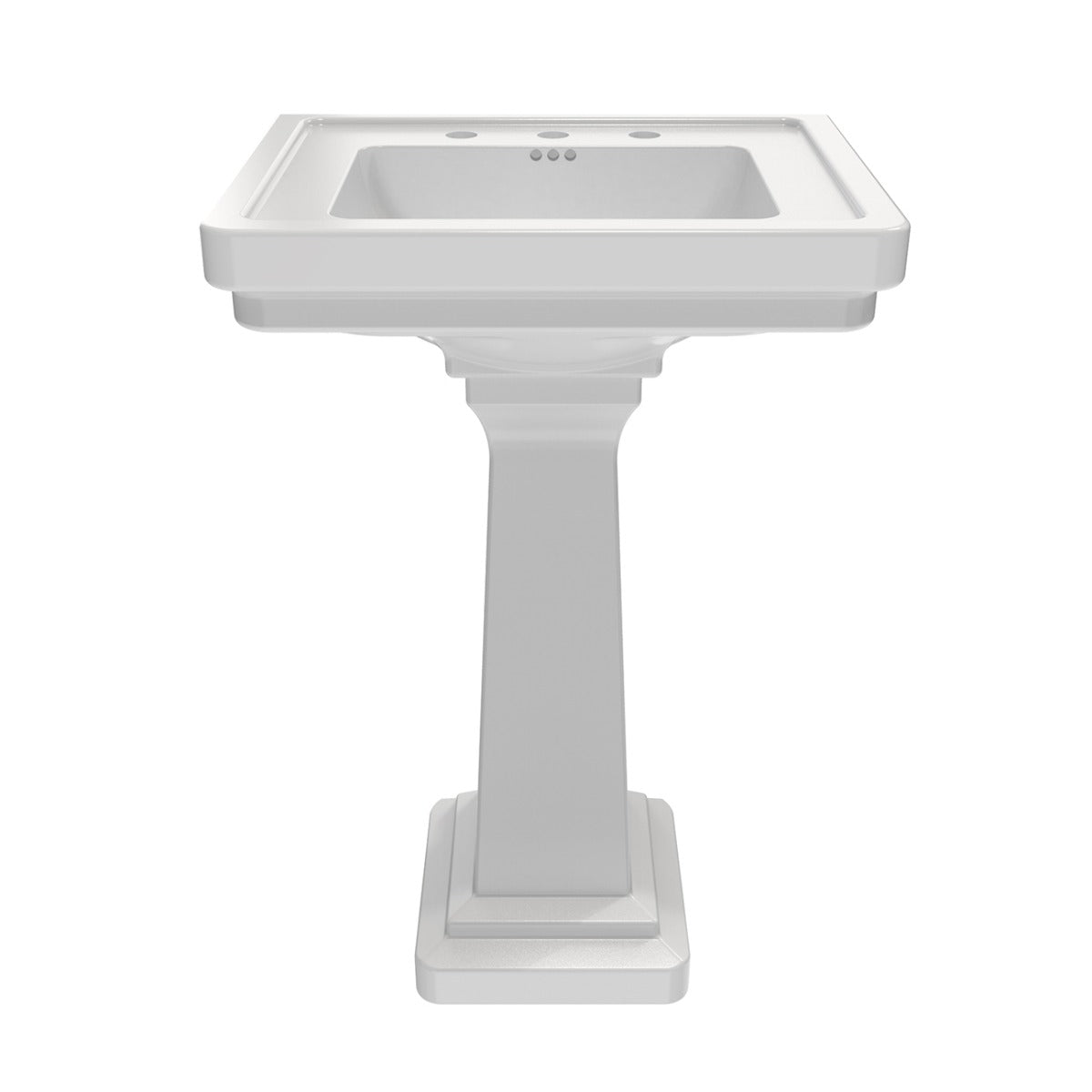 22 Inch Bathroom Pedestal Sink | Alternative Image 02
