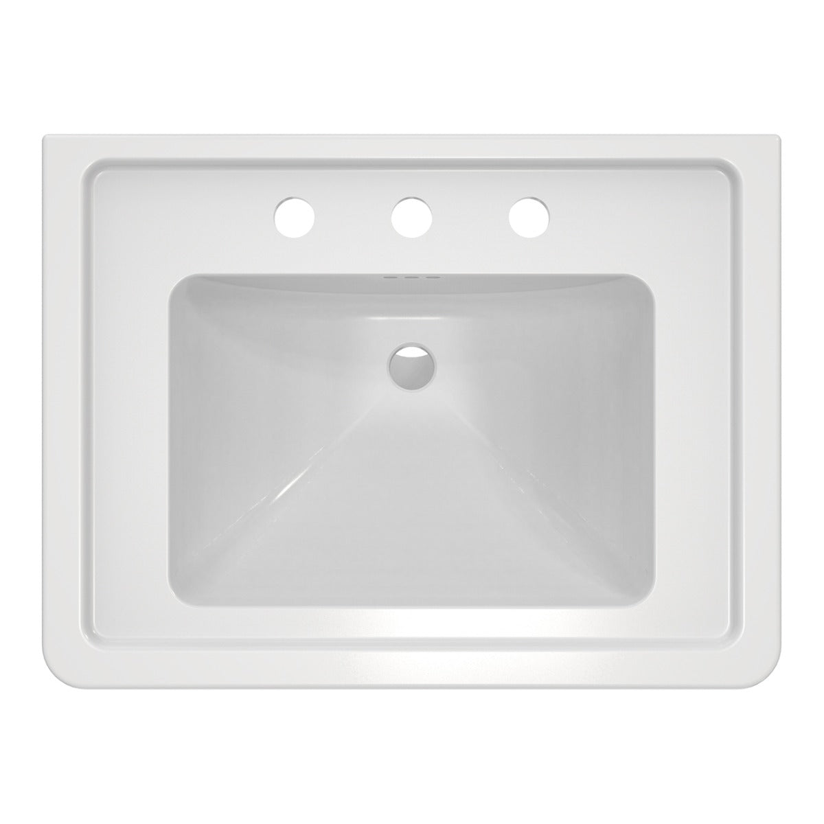 22 Inch Bathroom Pedestal Sink | Alternative Image 04