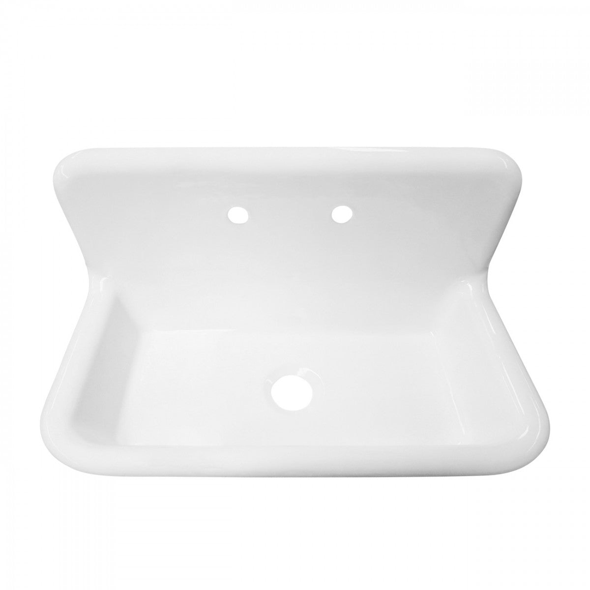 24" Cast Iron High Back Sink | Alternative Image 03