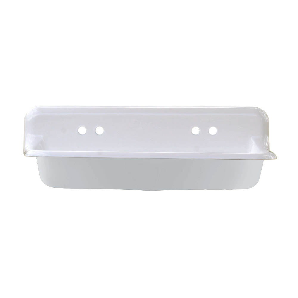 48" Cast Iron High Back Sink | Alternative Image 02