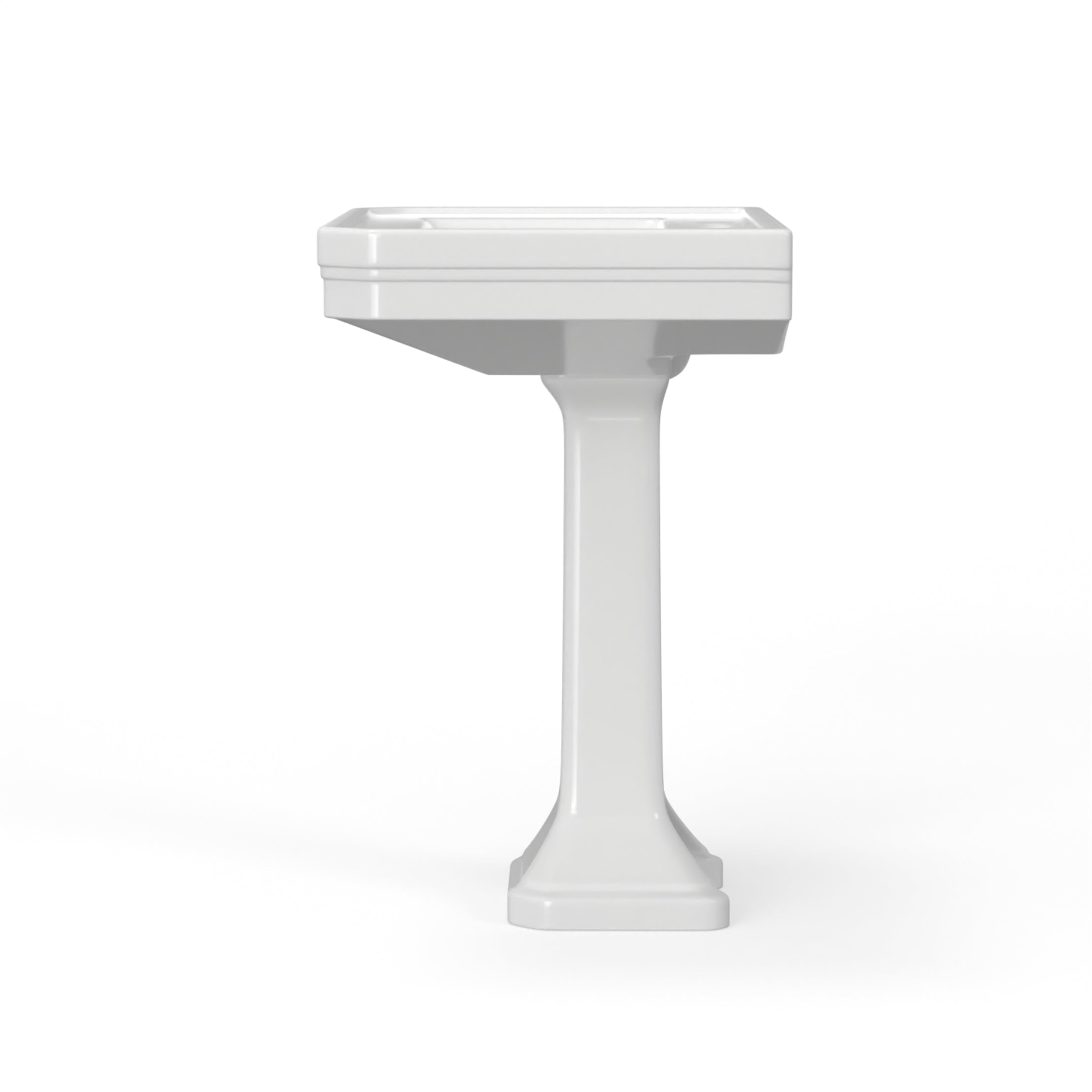 32 Inch Pedestal Sink - 4 Inch Centers | Alternative Image 04 | faucet centers:4 Inch