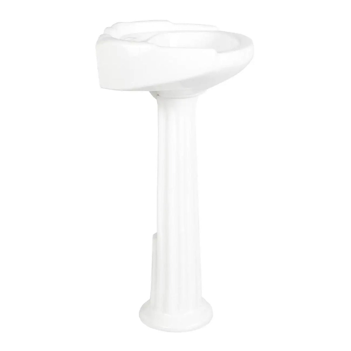 20 Inch Pedestal Sink - 4 Inch Faucet Center | Alternative Image 04