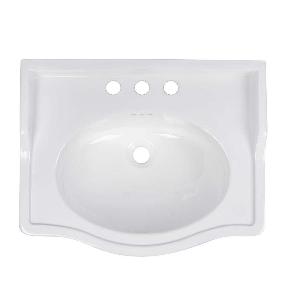 24 Inch Bathroom Pedestal Sink | Alternative Image 05