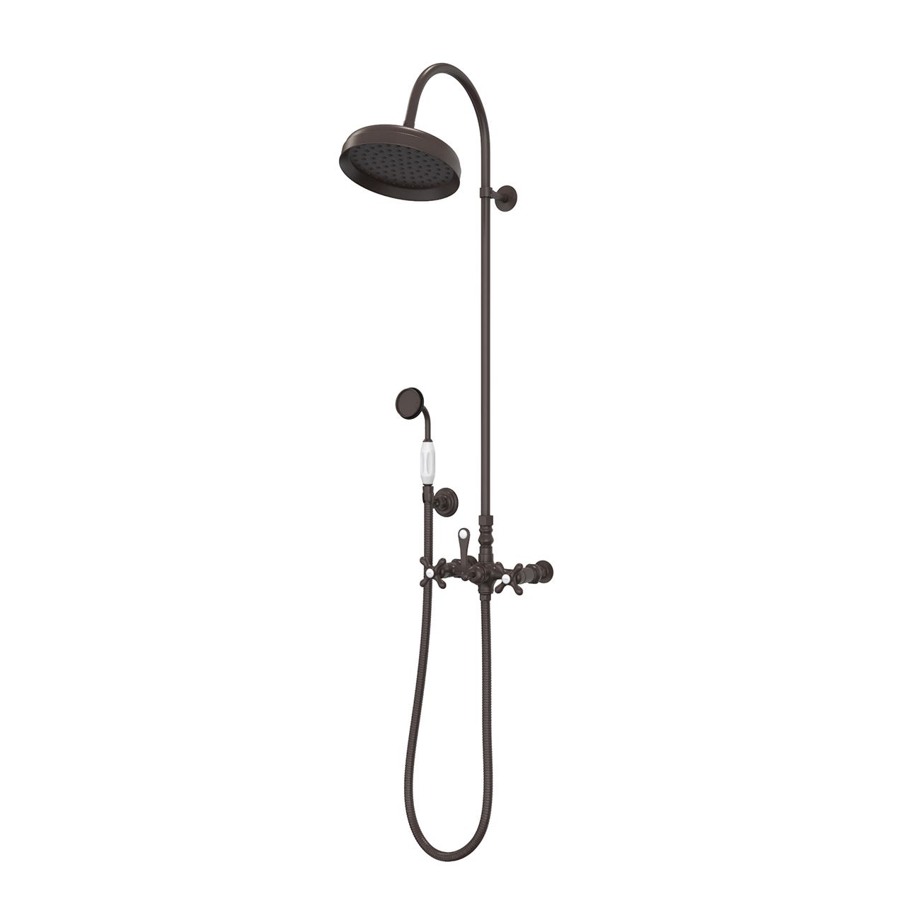 Wall Mount Exposed Shower-Oil Rubbed Bronze | Alternative Image 02 | finish:Oil Rubbed Bronze