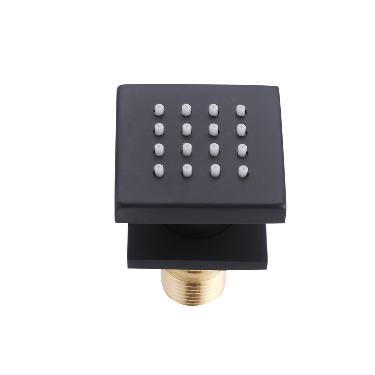 Brass Body Jet - Square | Alternative Image 02 | finish:Matte Black