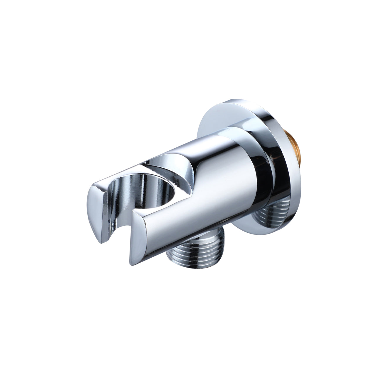 Wall Mount Handshower Holder - Round | Alternative Image 01 | finish:Chrome