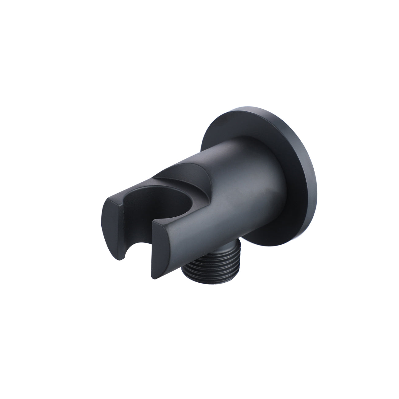 Wall Mount Handshower Holder - Round | Alternative Image 01 | finish:Matte Black