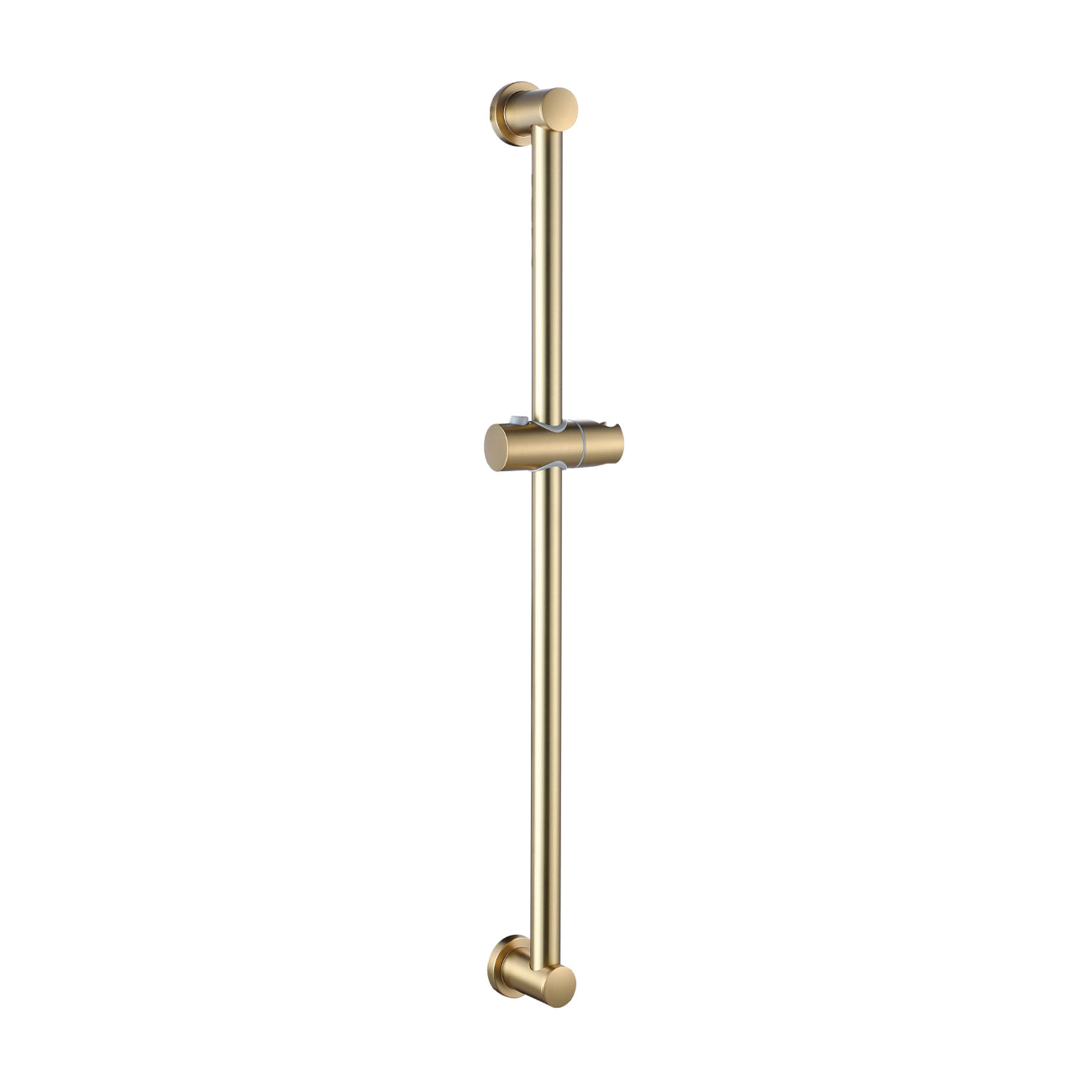 Grab Bar with HS Holder - Round | Alternative Image 01 | finish:Brushed Brass