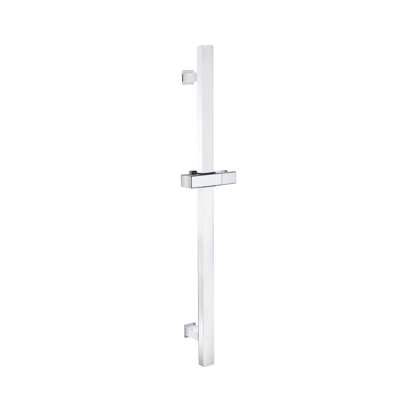 Grab Bar with HS Holder - Square | Alternative Image 01 | finish:Chrome