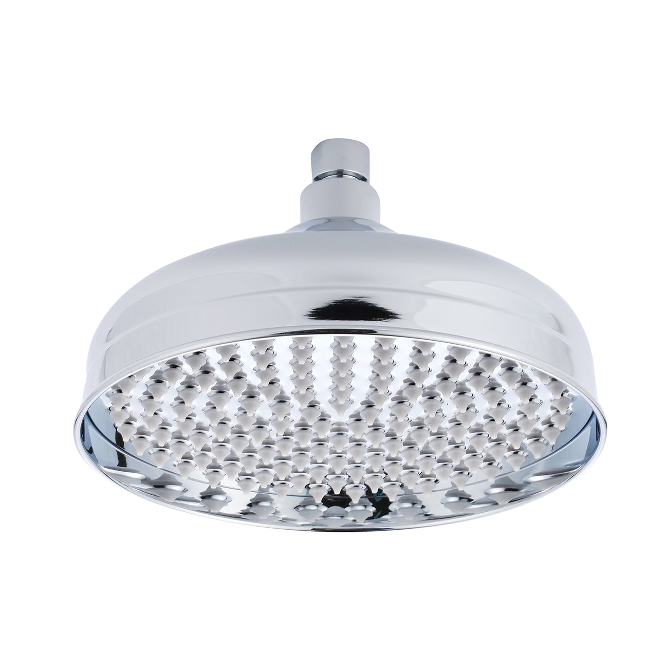 Round Rainfall Shower Head - 8 Inch | Alternative Image 01 | finish:Chrome