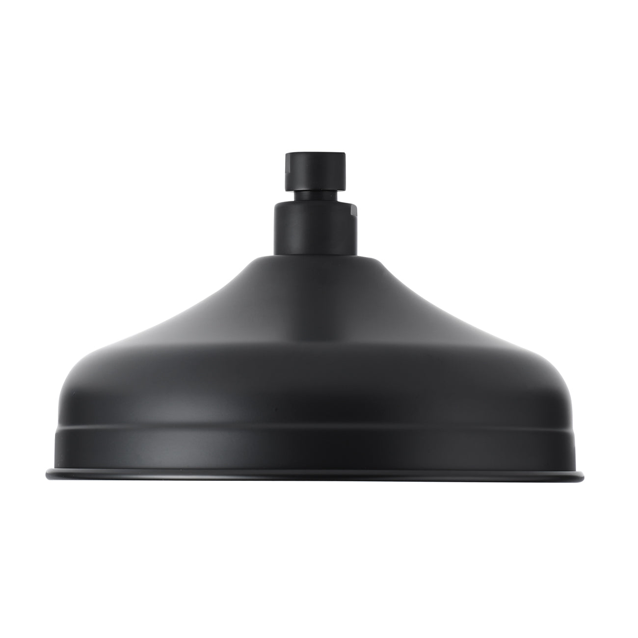 Round Rainfall Shower Head - 8 Inch | Alternative Image 02 | finish:Matte Black