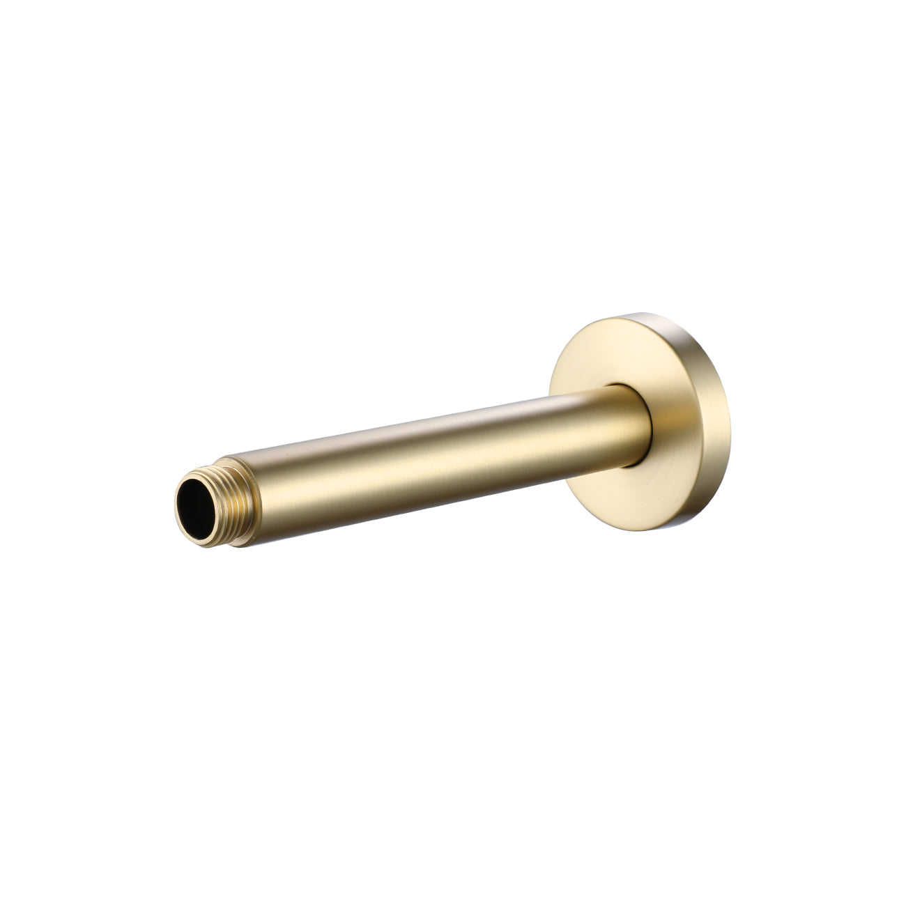 Ceiling Shower Arm - Round | Alternative Image 01 | size:6 | finish:Brushed Brass